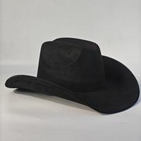 Žiemos Cowgirl Cowboy Veganinio zomšo skrybėlė Veltinio Fedora skrybėlė moterims vyrams Klasikinė Madinga Universali skrybėlė sombrero vaquero 56-58cm