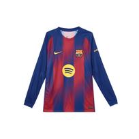 Nike FC Barcelona 2025/26 Stadiono namų vyriški Nike Dri-FIT futbolo replikos ilgomis rankovėmis marškinėliai HJ4611-456 2XL