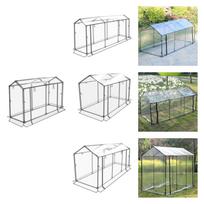 Mini Greenhouse Garden Seedling Bed Plant Cover Portable Greenhouse Kit 120cmx40cmx72cm