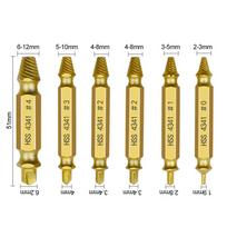 Damaged Screw Extractor Drill Bit Set Stripped Broken Screw Bolt Remover Extractor Easily Take Out Demolition Tools 4/5/6 PCS China Mainland