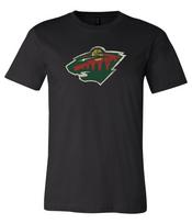 Minnesota Wild Dėvėto logotipo marškinėliai S-6XL Sekimas!! Unisex marškinėliai L