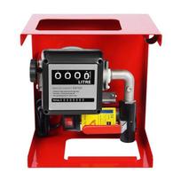 Pompe à Diesel Auto-Amorçante, Débit de 45 L/min, Puissance de 200 W, Tuyau en Caoutchouc de 4 m