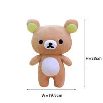 Braškinis Rilakkuma pliušinis žaislas meškinas kimštas lėlė animaciniai gyvūnai dovanos vaikams vaikams