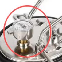 Cornelius Atsarginis Soda Soda statinės dangtelis su 304 slėgio mažinimo vožtuvu, Sandariklis statinės dangtelis Namų alaus gamyba Alaus rutulinis užraktas statinė alaus gamyba