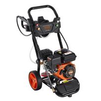 Benzininis aukšto slėgio ploviklis 3950 PSI 10 l/min 2,6 GPM su 5 antgalių rinkiniu automobiliams