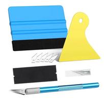 Auto Vinyl Wrap Kit - Heat Resistant Squeegee & Scratch-Free Scraper Tools for Professional Car Wrapping Film Application