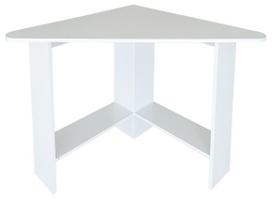Kampinis rašomasis stalas ModernHome Modern WYJ-235, 72 cm x 72 cm, 74 cm, balta sp.
