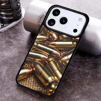 Bullet Phone Case For iPhone 17 16 15 14 13 12 11 Pro Max Plus 17Air Soft Silicone Cover iPhone 12 Pro Max