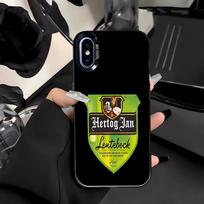Hertog Jan Phone Case For IPhone 17 Air 16 E 15 14 Plus 13 12 11 Pro Max Colored Silver Cover iPhone 11 Pro Max
