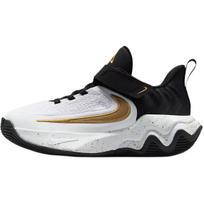 Nike Giannis Immortality 4 Klasikiniai ir universalūs žemi vaikiški krepšinio batai Juodi Balti IH7665-003 28