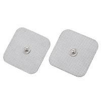 10 vnt lipnus pakaitinis elektrodo padas 4*4cm skaitmeninis TENS neaustinis, skirtas raumenų stimuliatoriui