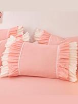 2 vnt. Vienspalviai pagalvių užvalkalai Namų patalynė Dekoratyvinis pagalvės užvalkalas Vestuvės Super minkštas pagalvės užvalkalas 48x74cm 2pcs pink