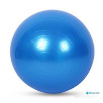 Blizgus PVC sprogimui atsparus jogos kamuolys - 45/55/65/75cm Pilateso ir masažo fitneso kamuolys 25CM [Frosted Pilates Ball] mėlyna