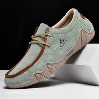 Men's Low-Top Casual Martin Boots - Large Size Options Available 40 obuolių žalios spalvos