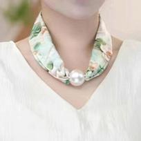 Madingas grandininis kaklaskarė su dirbtiniais perlais, kaklo juosta, kaklo papuošalas su magnetine sagtimi, clavicle choker, kaklaskarės žiedas, kaklo papuošalai moterims, mergaitėms