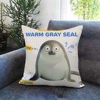 mielas SEALOOK pagalvės užvalkalas Patogus dvipusis pagalvės užvalkalas Idealiai tinka automobiliui, sofai, miegamajam ir kt. 12x12Inch