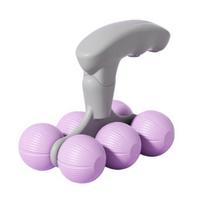 Muscle Roller Stick Silent Portable Legs Back Massage Roller Ball Deep Tissue Calf Neck Cellulite Sore Muscles Relaxation Physical Therapy Massage violetinė