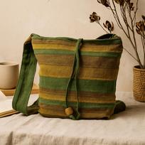Sling Bag, Blue Nepal black