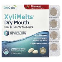 OraCoat, XyliMelts® Burnos džiūvimas, Cinamono skonio, 40 pastilių