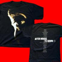 The Weeknd marškinėliai juodi After Hours Til Dawn turo pakartotinis leidimas, dydžiai S-4XL L
