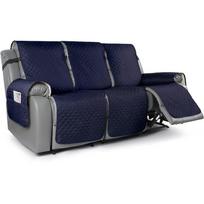 3 Seat Non-Slip Recliner Chair Cover Sofa Slipcover Reversible Pet Cover Protector Couch Cover 3 Seat