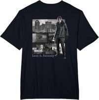 2026 Naujas Resident Evil Requiem Leon BP Patogūs marškinėliai Unisex Aukštos kokybės Oversized Laisvalaikio marškinėliai Medvilniniai Vyriški Moteriški Tee ... S įvairiaspalvis