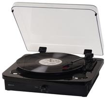 Denver Vpl-230 - Gramofon Z Wbudowanymi Głośnikami, Bluetooth, Usb I Gniazdem Kart Sd I Mp3, Czarny