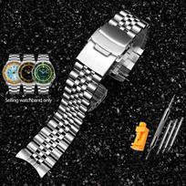 Pakeičiama apyrankė laikrodžiui Casio MDV106-1A MDV-107 MTP-VD01 MDV-106 D Apyrankė 22mm Vyriška juosta Nerūdijančio plieno Metalinė riešo apyrankė 22mm
