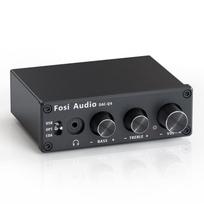 Fosi Audio Q4 DAC Headphone Compact Mini Stereo Optical Digital Headphone Compatible with Supports Home Active Speakers Amplifier, 24-bit Amplifier, juoda