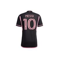 Adidas Inter Miami CF 23/24 Messi #10 Away Authentic Jersey Black JE9700 L