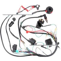 Off-road Motorcycle & ATV Beach Bike Kill Switch & Wiring Harness for 50-110CC Beach Buggy nėra spalvos