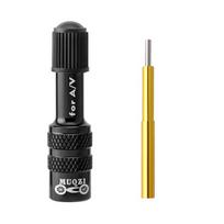 Bike Air Front Fork Valve Adapter Tool Extension AV Schrader Valve Converter Extender for MTB Downhill Bicycle juoda