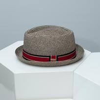 Klasikinė vyriška skrybėlė Vintažinė britiška Trilby šiaudinė skrybėlė Vasarinė šiaudinė Fedora Kvėpuojanti paplūdimio skrybėlė nuo saulės Šiaudinė Panama skrybėlė Kubietiška kelioninė kepurė M 56-58