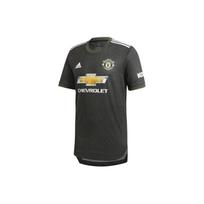 Adidas Manchester United futbolo marškinėliai vyriški žali vidutinio prigludimo tiesūs EE2377 XS