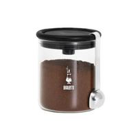 Maltą kavą tausojantis stiklinis kavos indas Bialetti