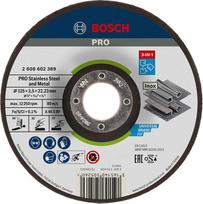 Pjovimo ir šlifavimo diskas Bosch Pro, 125 mm x 2.5 mm x 22.23 mm