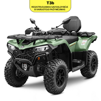 CFMOTO CFORCE 520 L EPS keturratis T3b, žalias