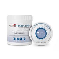 VET PROTECTOR® AUSYS – WIPES pirštų antgaliai ausims valyti šunims, katėms ir kitiems gyvūnams, 50 vnt.