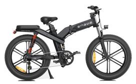 Dviratis 26" elektrinis Engwe X26 dviguba baterija juodas
