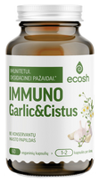 ECOSH Immuno Garlic&Cistus kapsulės, 60 vnt.