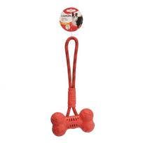Camon guminis kaulas su virve žaislas šunims, 35 cm