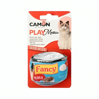 Camon Play skardinės formos pliušinis žaislas katėms, 7cm