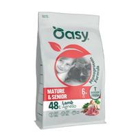 Oasy Monoprotein Mature/Senior sausas pašaras su ėriena vyresnio amžiaus šunims, 10 kg