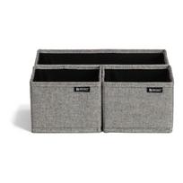 Iš tekstilės stalčių organizatoriai 3 vnt. Soft Storage – Bigso