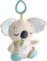 Pliušinis žaislas koala Mattel Fisher Price On The Go Soother, smėlio sp., 26 cm