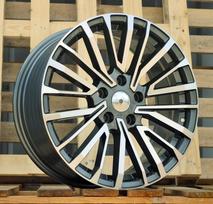 Ratlankis RACINGLINE B1515 R18x8 5x120 ET 50 CB 65.1 (Grey Polished) (1250 kg)