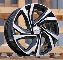 Ratlankis RACINGLINE B5762 R17x7 5x114.3 ET 35 CB 66.1 (Black Polished) (690 kg)