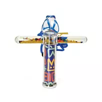 Svoora kaleidoskopas su tūbele, Margi raštai, 10 cm
