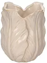 RITUALI DOMESTICI DORDOGNA Dekoratyvinė vaza 10,5 x 11,5 cm balta