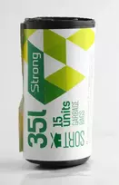 Plasta Atkritumu maisi SORTEX, tilpums 35 L, 15 gab., 30 mkr, melni, LDPE, 50 x 60 cm